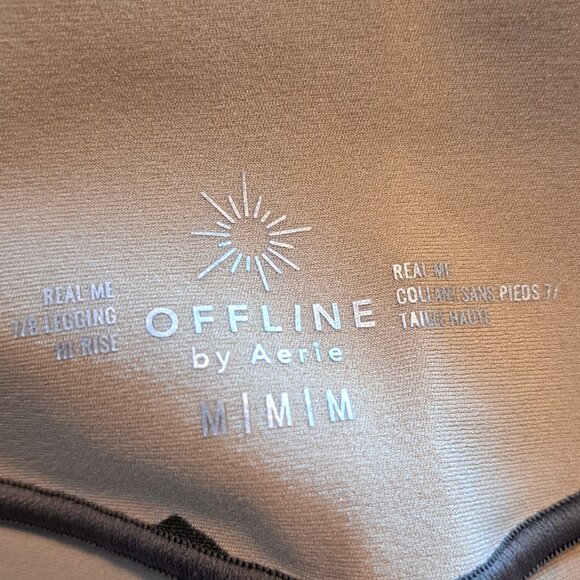 Offline by Aerie Brown Camo Camouflage Leggings Size Medium - Picture 7 of 7